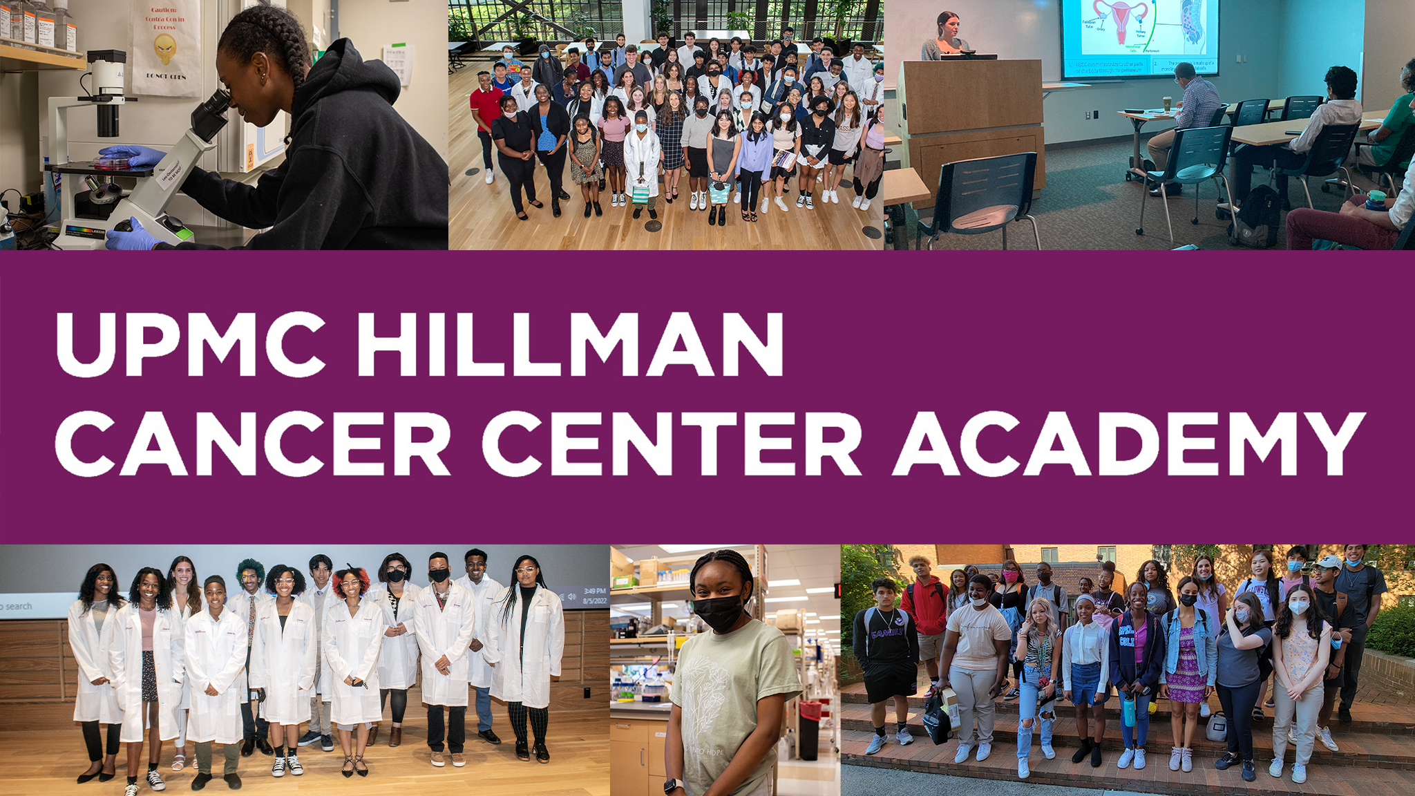 Hillman Academy Banner with Photos